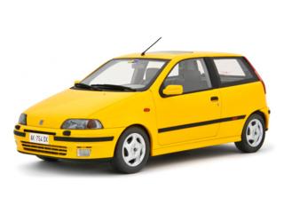 Fiat Punto GT 1400 2° serie 1996 Giallo Laudoracing 1:18 Resinemodell (Türen, Motorhaube... nicht zu öffnen!)